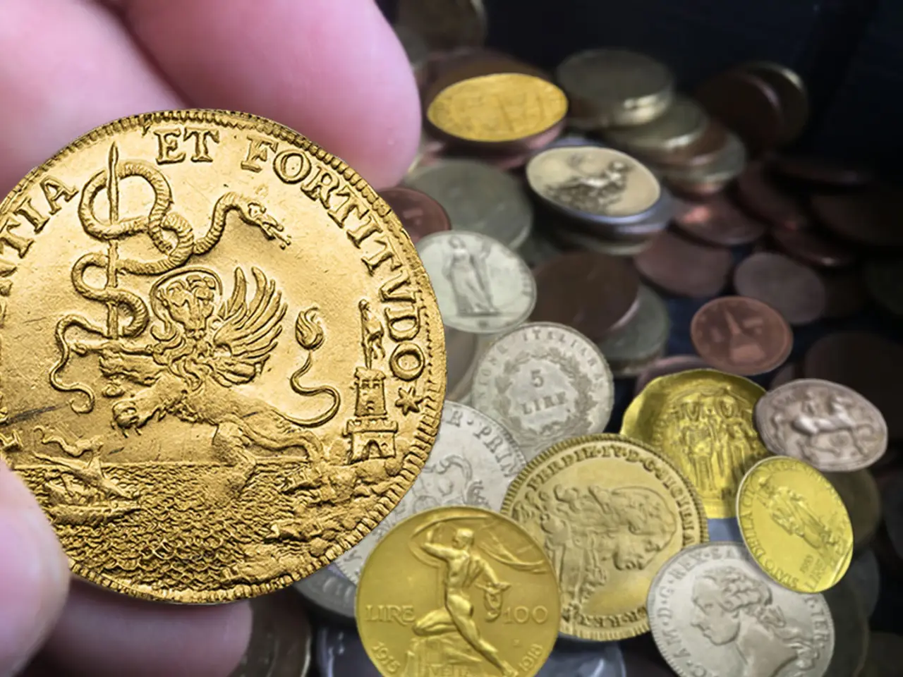 Curiosità: ecco a quanti gettoni d’oro equivalgono 60 mila euro