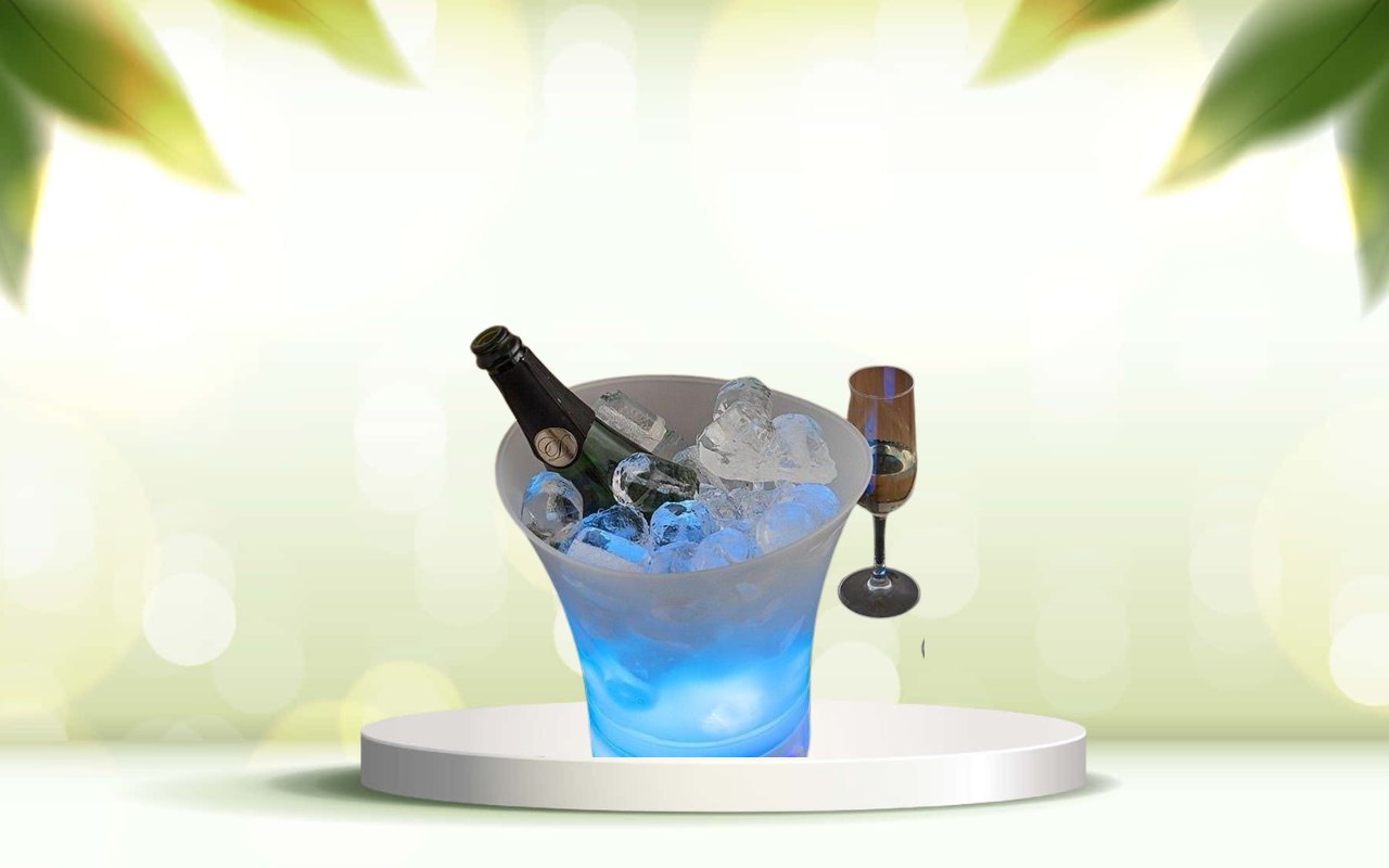 Rendi uniche le tue feste con il secchiello LED Bluetooth per champagne e ghiaccio